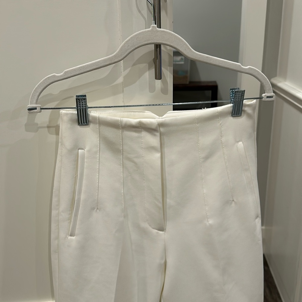 Zara off white pants
